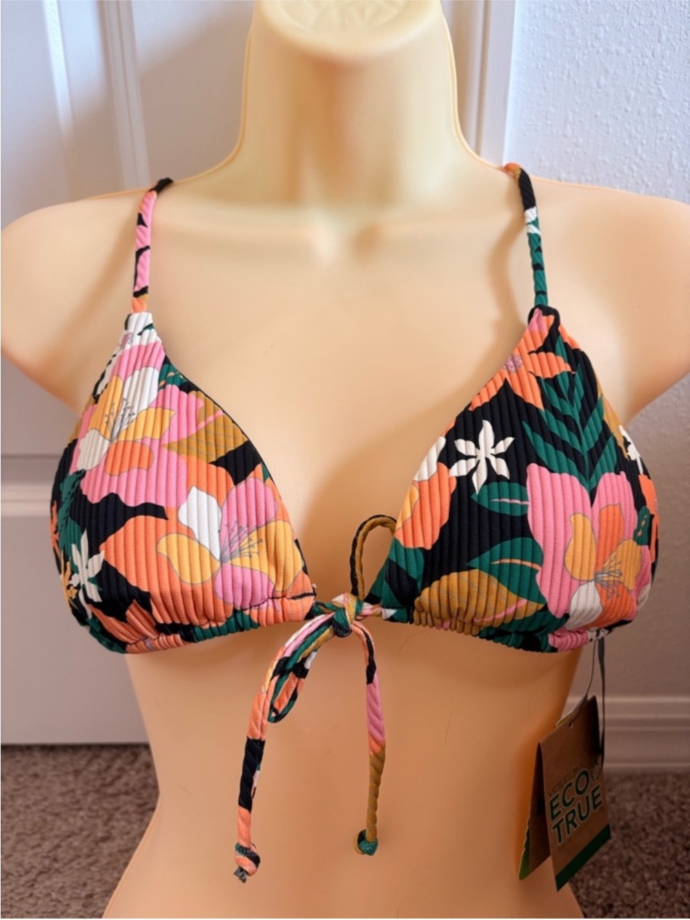 NWT Volcom Had me at Aloha triangle top